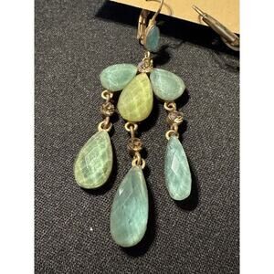 Carol Lee Vintage Costume Drop Dangle Earrings